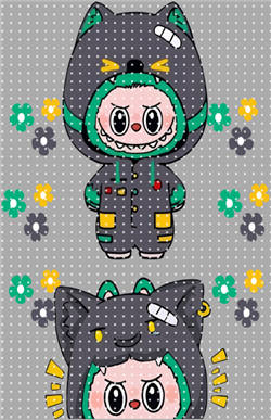 Keychain sticker-Y 343